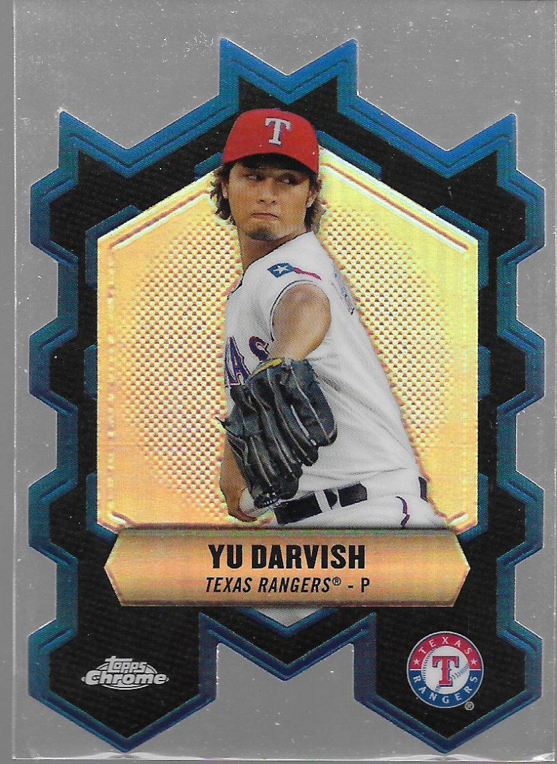 2013 Topps Chrome Chrome Connections Die Cuts #YD Yu (1 of 1)