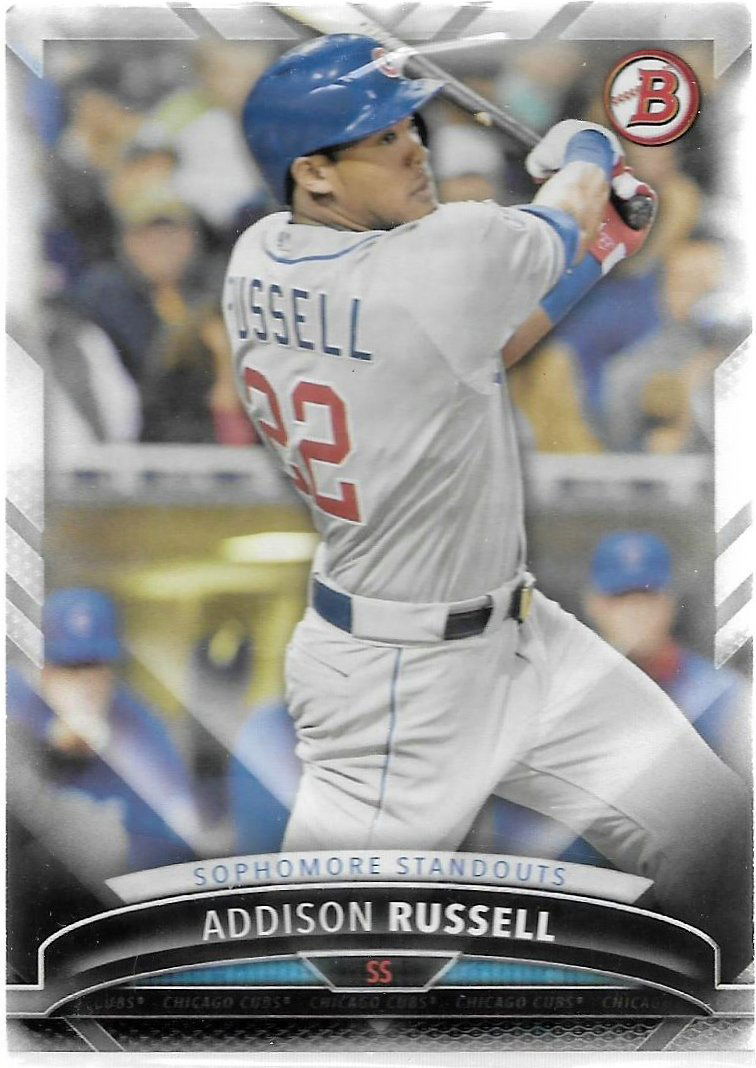 2016 Bowman Sophomore Standouts #SS11 Addison Russell (1 of 1)