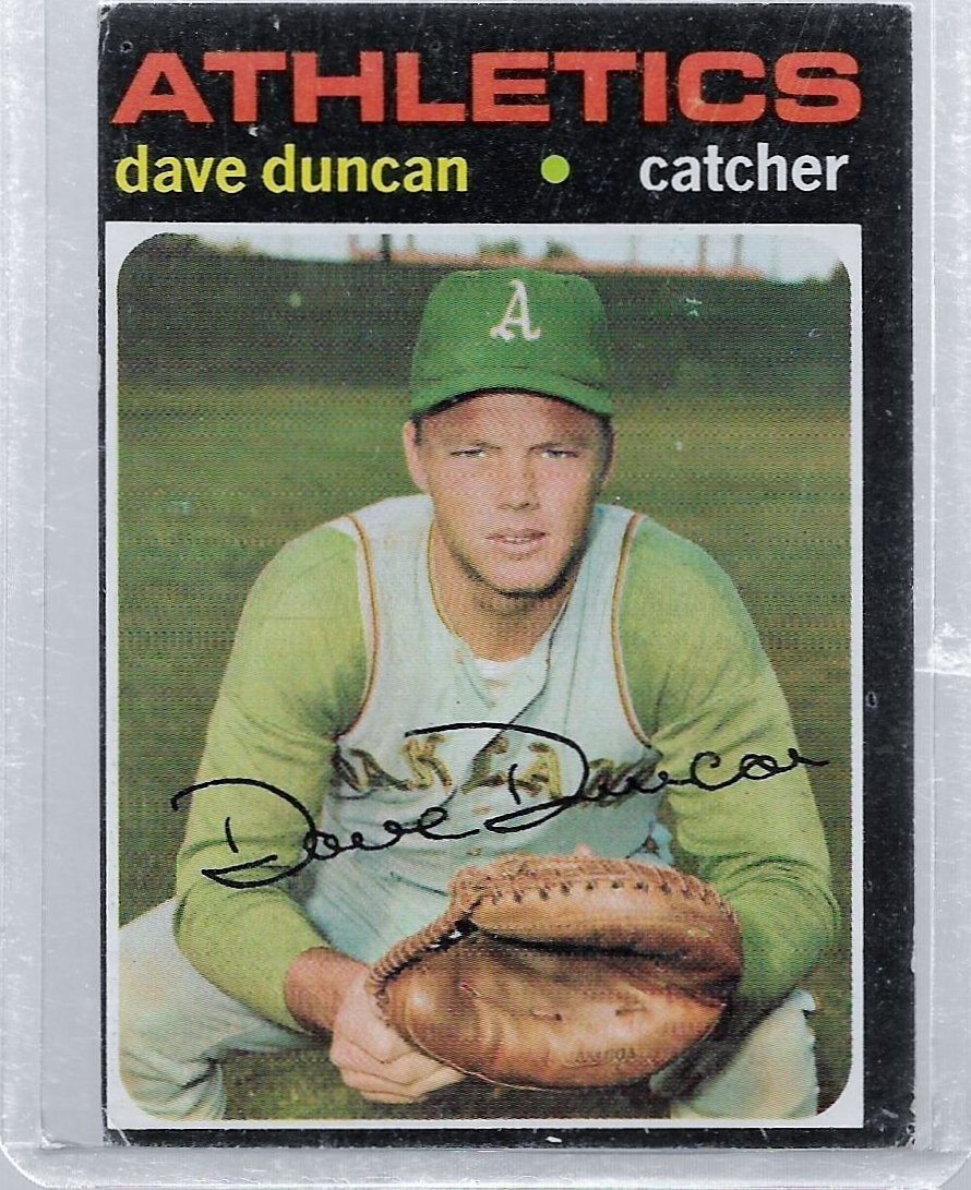 1971 Topps #178 Dave Duncan: VG Condition