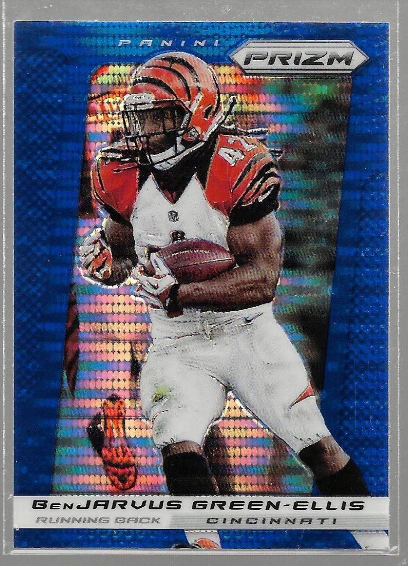 2013 Panini Prizm Prizms Blue Pulsar #11 BenJarvus: Mint Condition