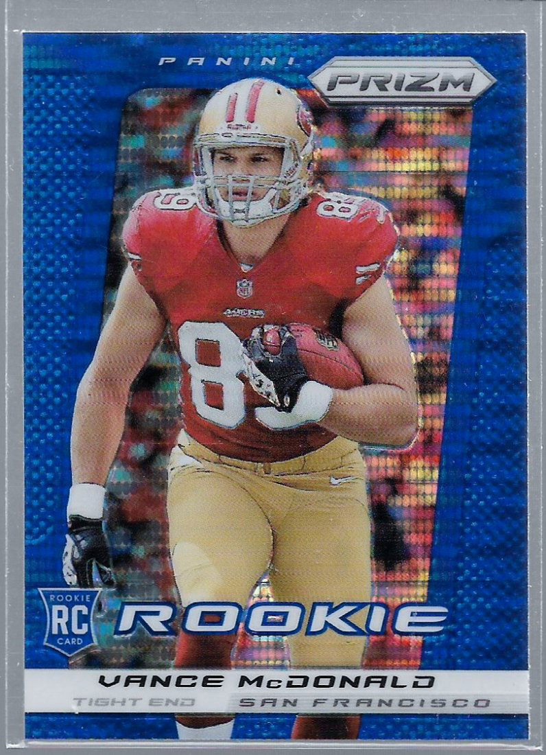 2013 Panini Prizm Prizms Blue Pulsar #297 Vance: Mint Condition