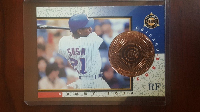 1998 Pinnacle Mint Bronze #21 Sammy Sosa (1 of 1)