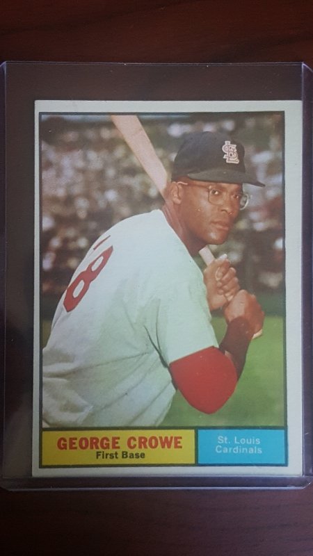 1961 Topps #52 George Crowe (1 of 1)
