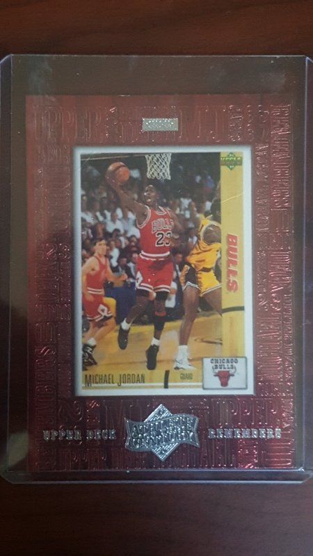 1999 Upper Deck Michael Jordan Athlete of the Century (1 of 1)