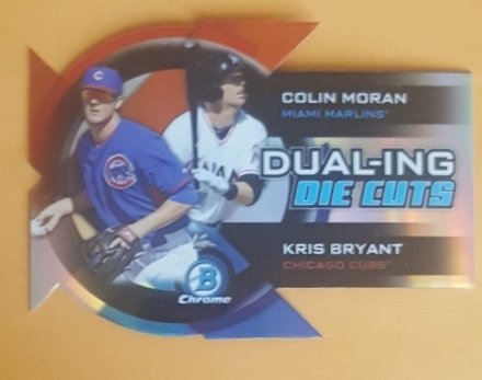 2014 Bowman Chrome Dualing Die-Cut Refractors #DDCMB (1 of 1)