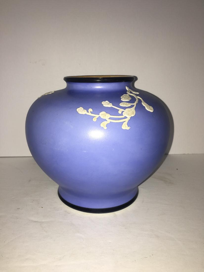 Antique japanese vase moriage cloisonne (1 of 3)