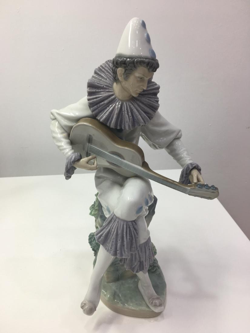 Lladro clown playing guitar (1 of 3)