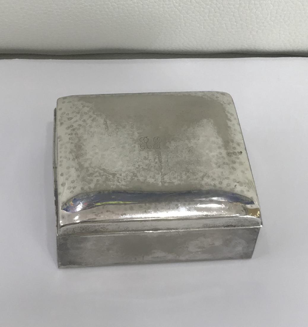 Sterling Silver Cigarette Box by Poole - Mid-Century (1 of 4)