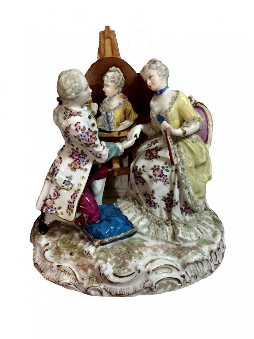 Meissen Figural Group of Musicians (1 of 5)