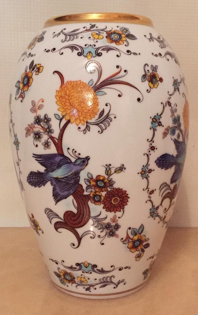 Beatiful KPM hand painted Base birds and flowers (1 of 3)