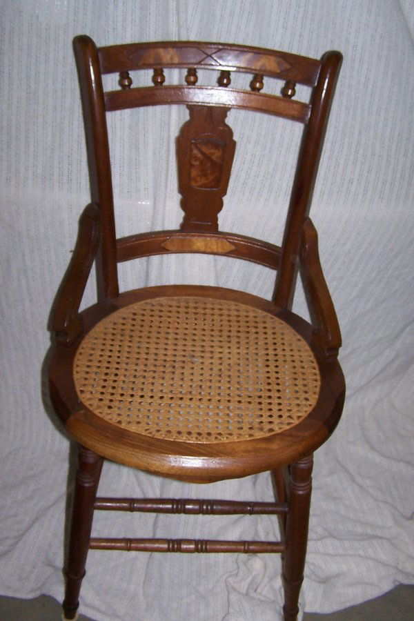 195 Walnut cane bottom chairs Nov 18, 2006 auctionbug in IL