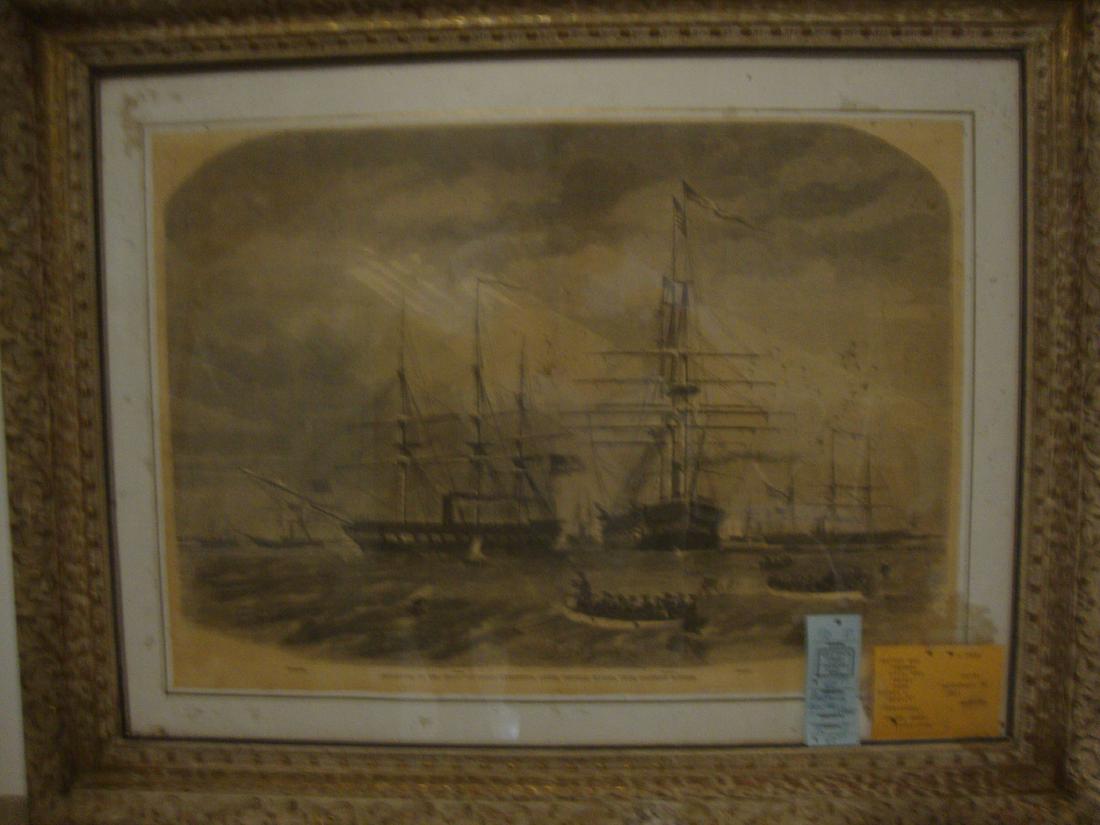 Harper's Weekly "Civil War" print 1861 (1 of 1)