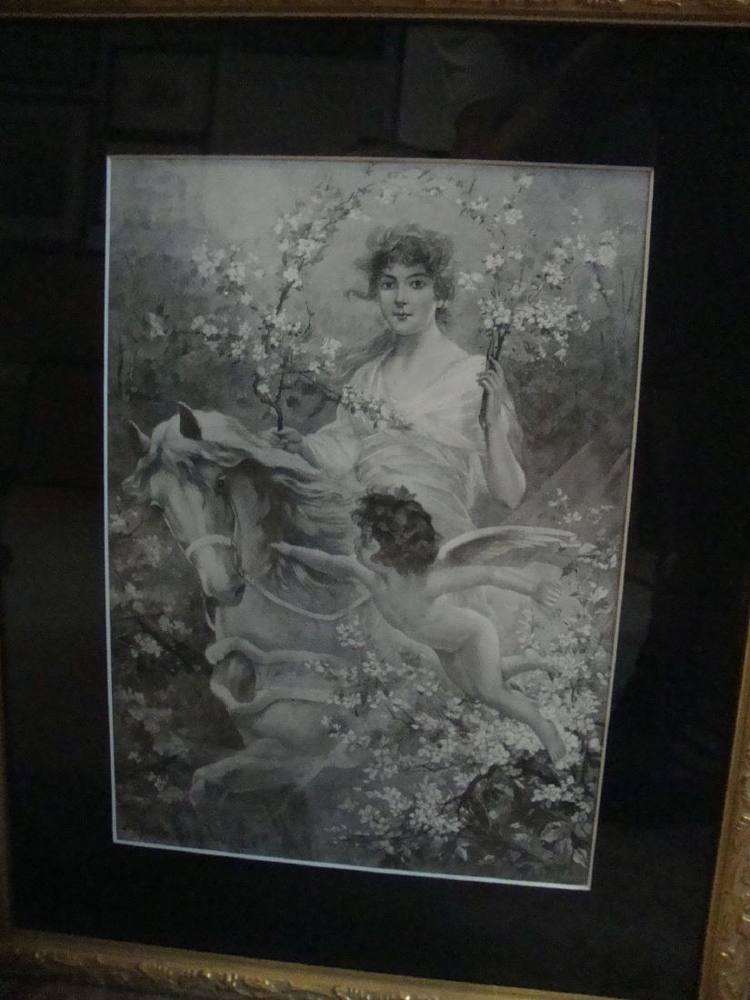 Horse/Cupid print (1 of 1)