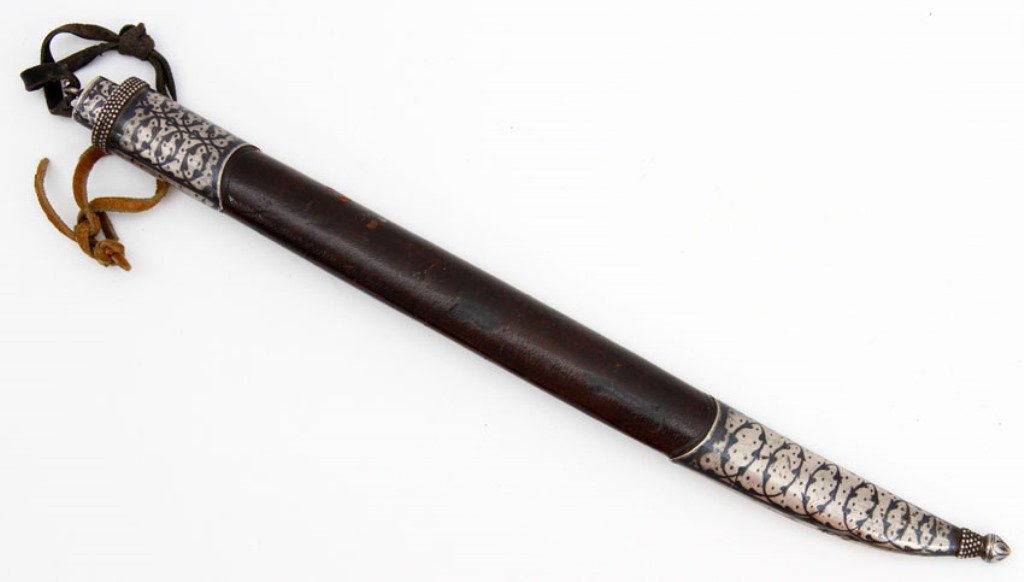 VERY RARE GEORGIAN (KHEVSUR REGION), 19TH C. KNIFE (1 of 10)