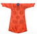 AN IMPERIAL PINK SILK DRAGON ROBE