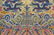 AN IMPERIAL YELLOW BROCADE EMBROIDERED SILK DRAGON ROBE - 7