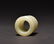 A CARVED WHITE JADE ARCHERS THUMB RING - 4