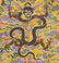 AN IMPERIAL YELLOW BROCADE EMBROIDERED SILK DRAGON ROBE - 4