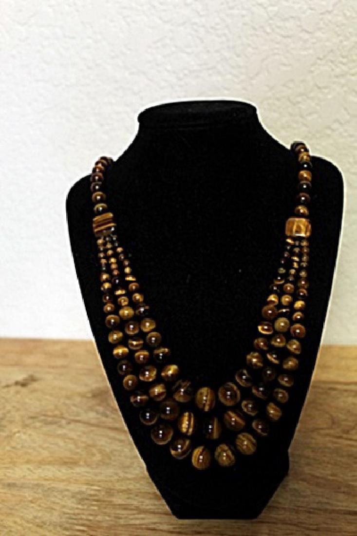 Tiger's Eye Necklace (1 of 2)