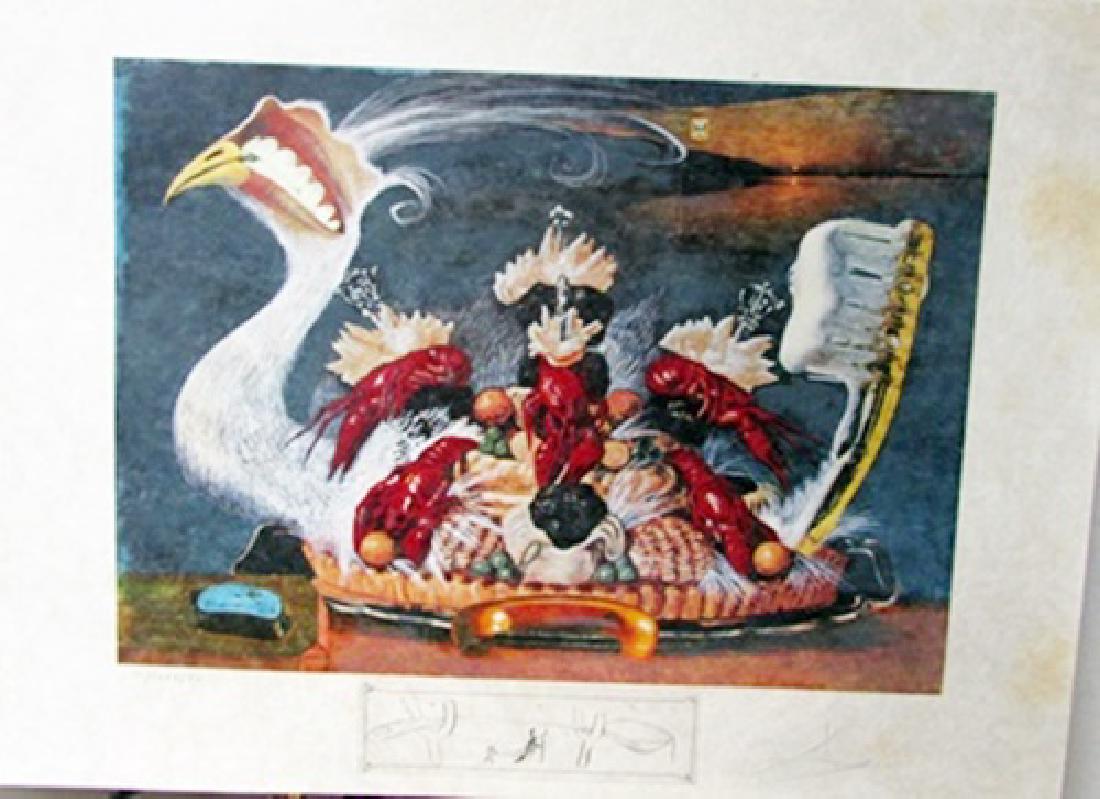 Hand Signed Limited Edition Salvador Dali (1 of 5)