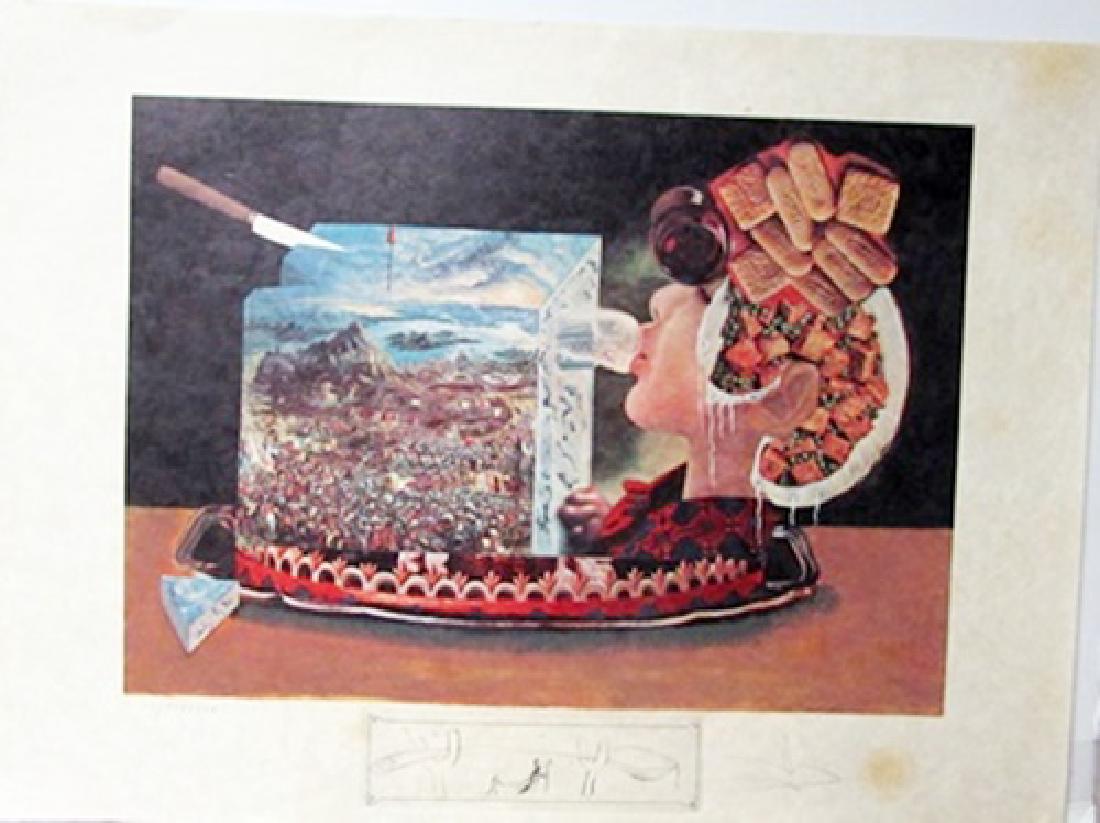 Hand Signed Limited Edition Salvador Dali (1 of 5)