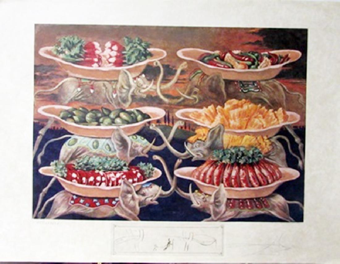 Hand Signed Limited Edition Salvador Dali (1 of 5)