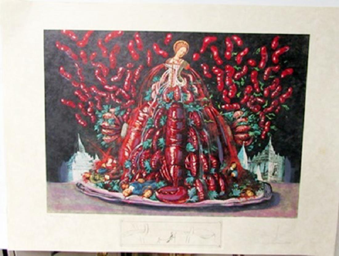 Hand Signed Limited Edition Salvador Dali (1 of 5)