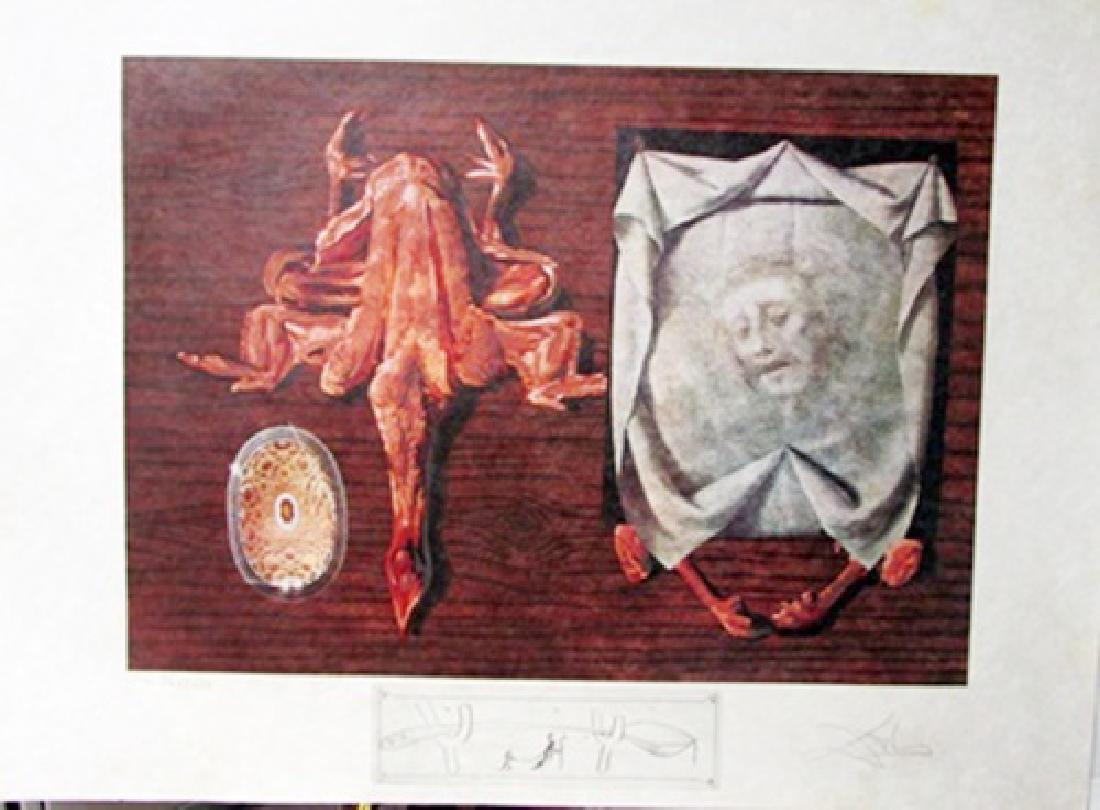 Hand Signed Limited Edition Salvador Dali (1 of 5)