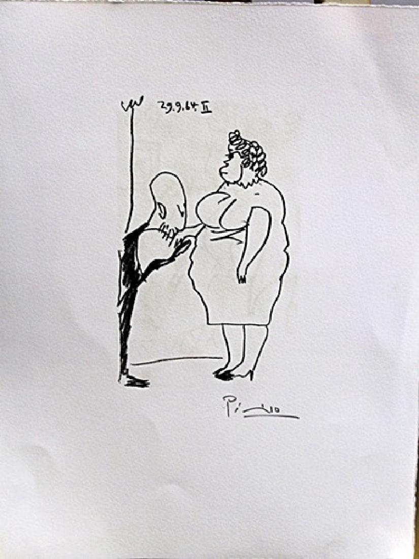 Signed Pablo Picasso Lithograph (1 of 2)