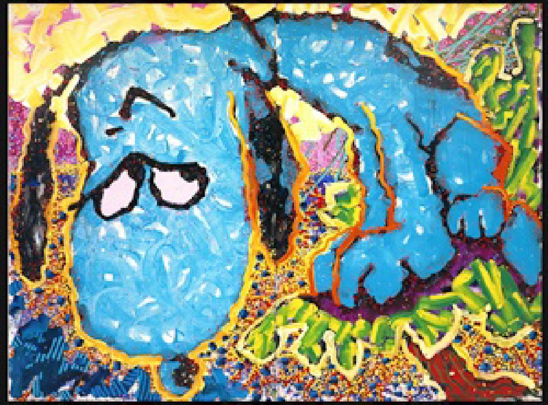 Hollywood Houng Dog 1999' by Tom Everhart (1 of 1)