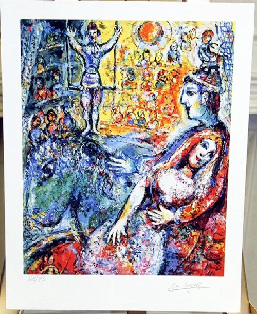 Signed Marc Chagall Lithograph (1 of 2)
