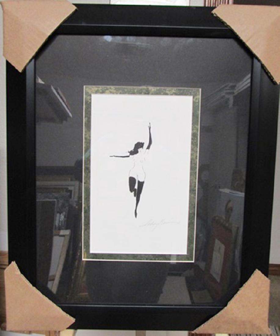 Signed LeRoy Neiman Femlin (1 of 2)