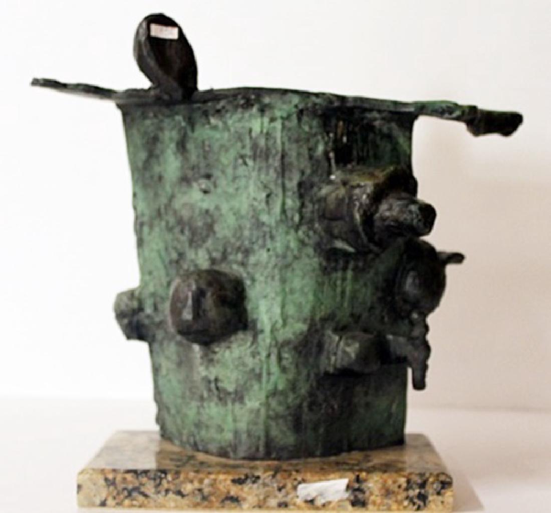 Limited Edition Patina Bronze Sculpture - Joan Miro (1 of 4)