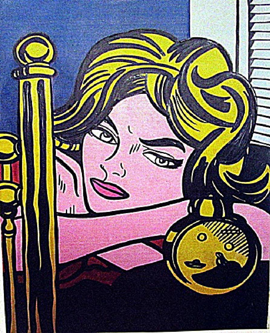 Roy Lichtenstein - I Know 1968 Oil (1 of 1)