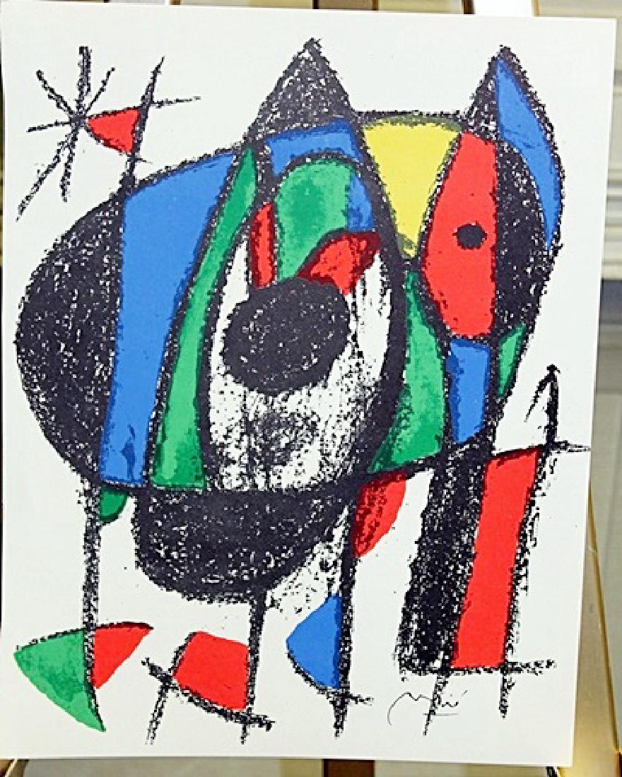 Signed Miro Lithograph (1 of 2)