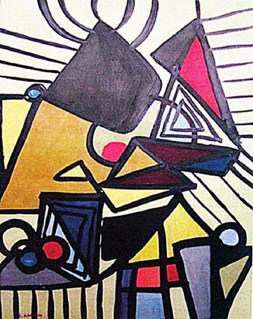 Lee Krasner - Composition 1933 Oil (1 of 1)