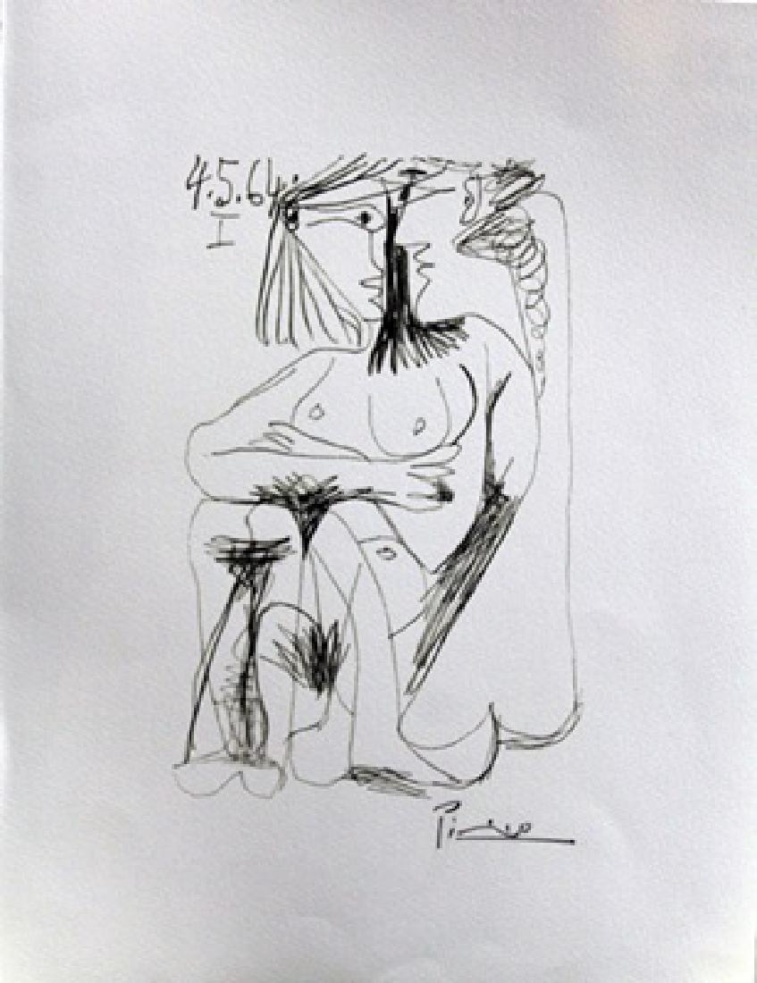Signed Pablo Picasso Lithograph (1 of 2)