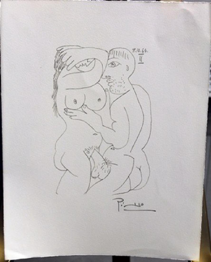 Signed Pablo Picasso Lithograph (1 of 2)
