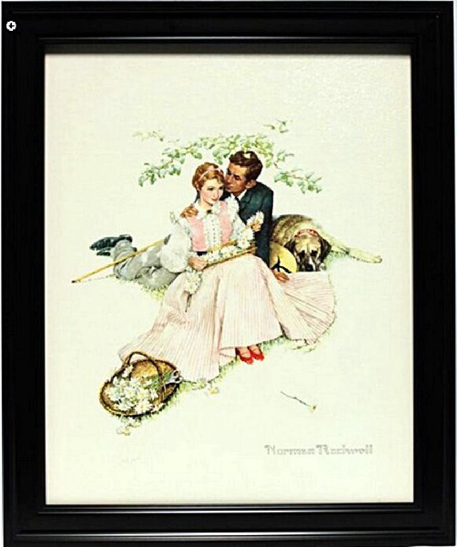Framed Lithograph  Norman Rockwell (1 of 1)