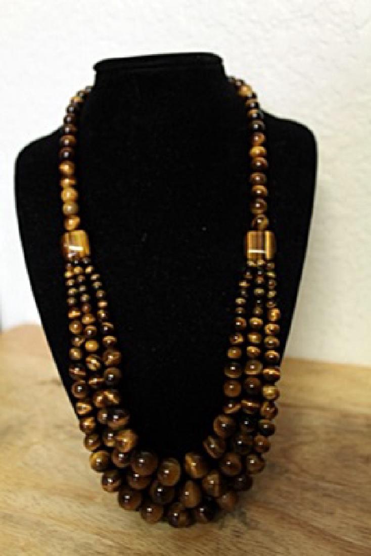 Tiger's Eye Necklace (1 of 2)