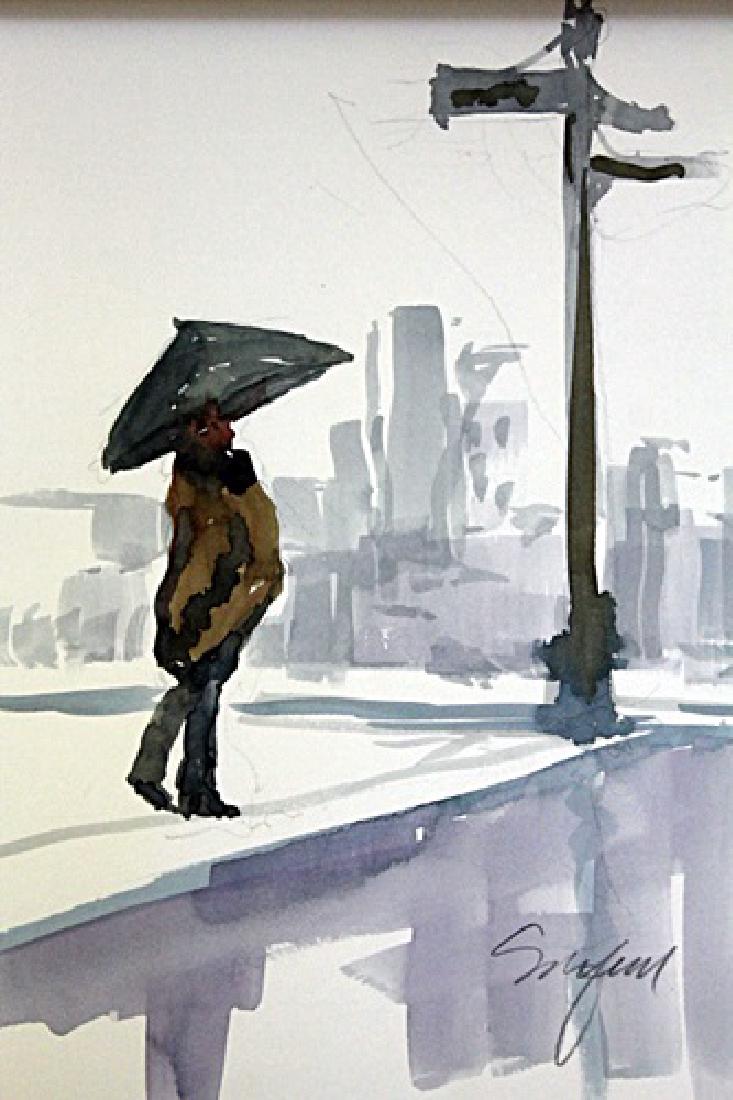 "WALKING IN THE RAIN" BY MICHAEL SCHOFIELD (1 of 1)