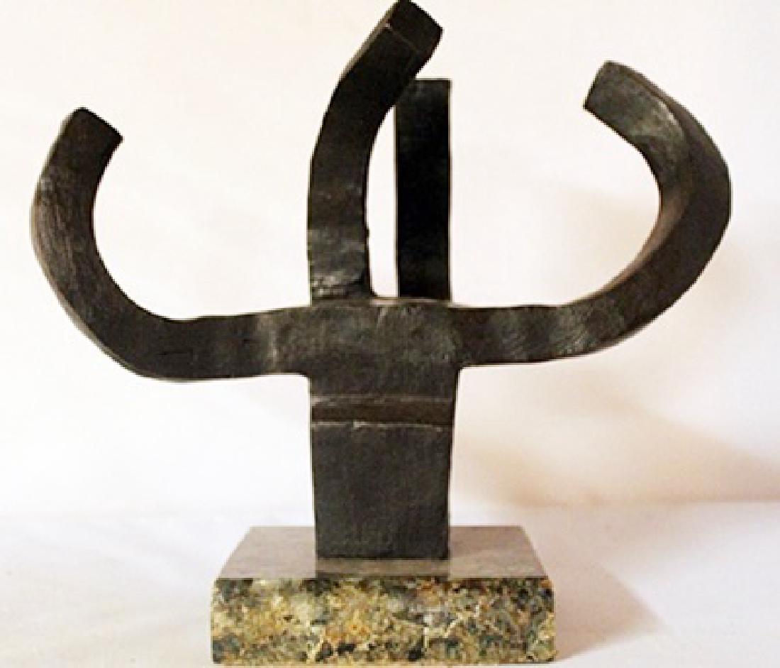 Bronze Sculpture - Marble Base - Edouardo Chillida (1 of 4)