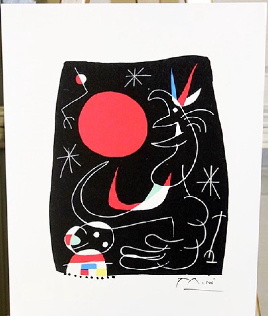 Signed Miro Lithograph (1 of 2)
