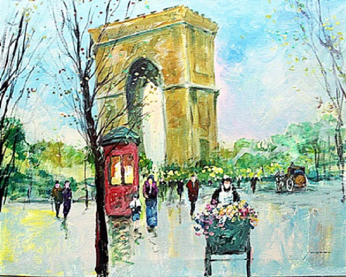 Original Hand Signed Michael Schofield Painting (1 of 4)