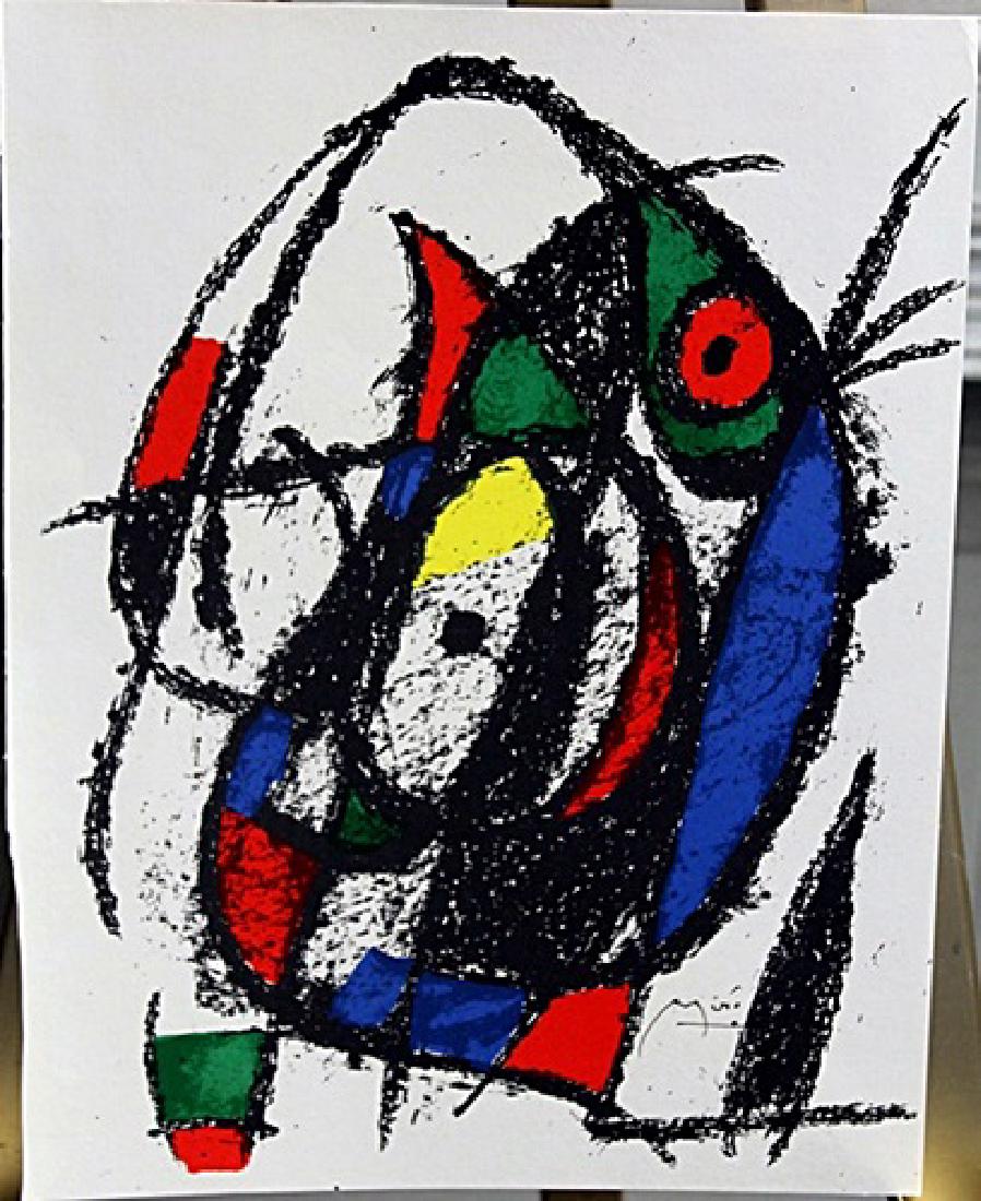 Signed Miro Lithograph (1 of 2)