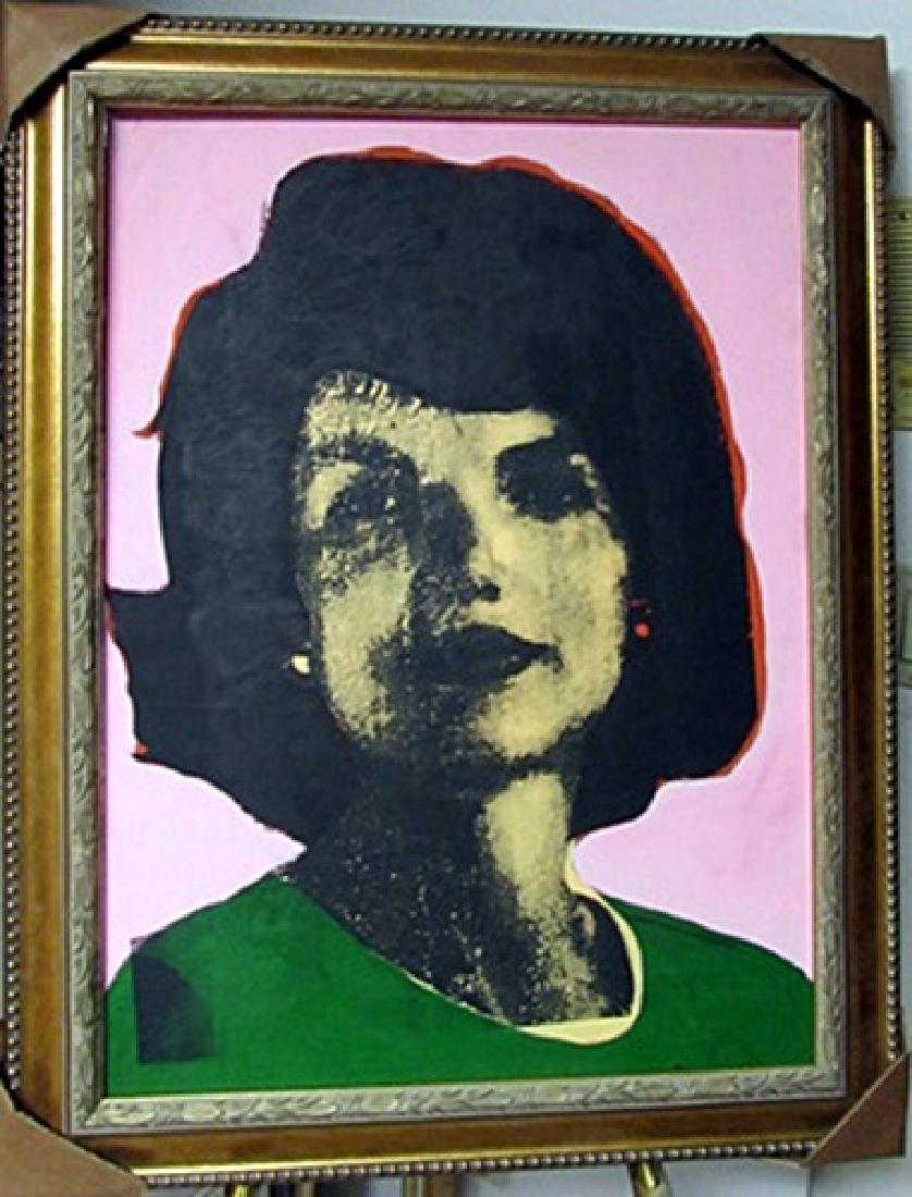 Andy Warhol Acrylic and Silkscreen Ink (1 of 2)