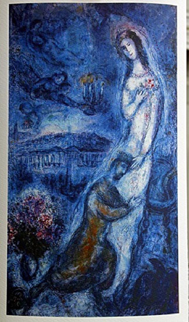 Signed Marc Chagall Lithograph: Lithograph authentic Marc Chagall bearing the signature. Approx size 11x13.