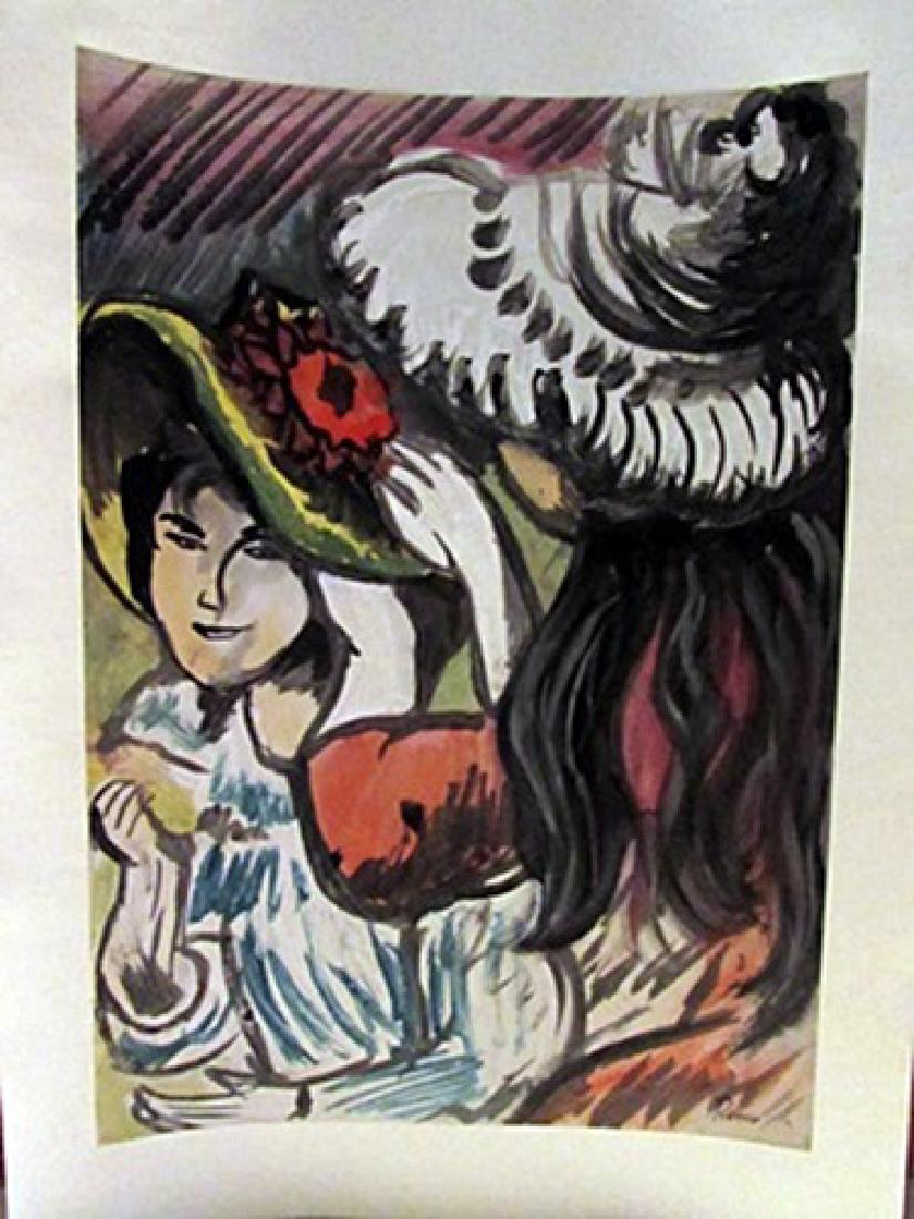 Auguste Renoir - Untitled Watercolor (1 of 2)