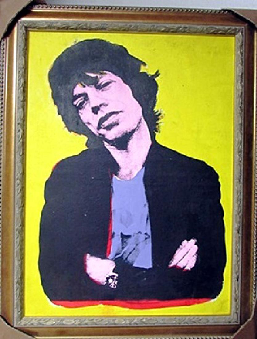 Andy Warhol Acrylic and Silkscreen Ink (1 of 2)