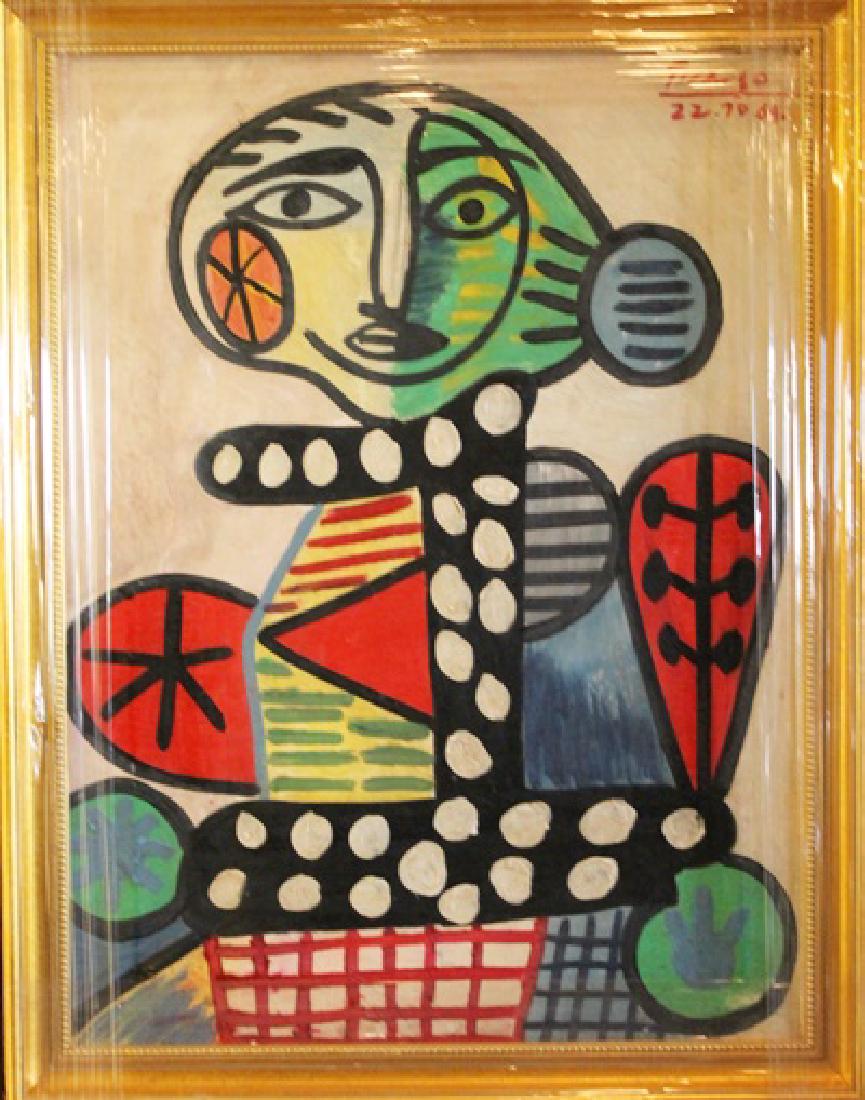 Framed Pablo Picasso (1 of 2)
